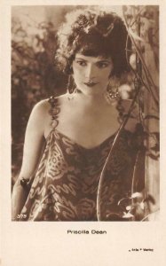 PRISCILLA DEAN Silent Film Actress 1920s RPPC Iris Verlag Flapper Vintage Photo
