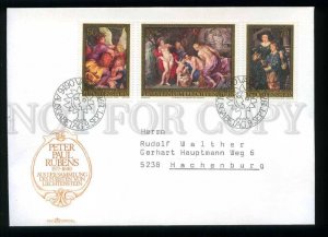 210353 Liechtenstein Peter Paul Rubins painting FDC