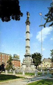 Civil War Monument Easton Circle - Pennsylvania