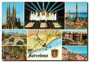 Postcard Modern Barcelona's cosmopolitan, monumental hidalgue