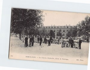 Postcard Ecole de Pointage La Caserne Deflandre Romorantin France