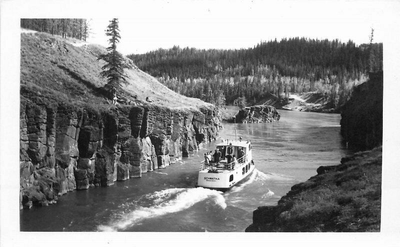 Canada 1940s Whitehorse Yukon MV Schwatka RPPC Photo ...