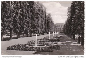 Germany Bad Pyrmont Springbrunnenallee 1957 Photo