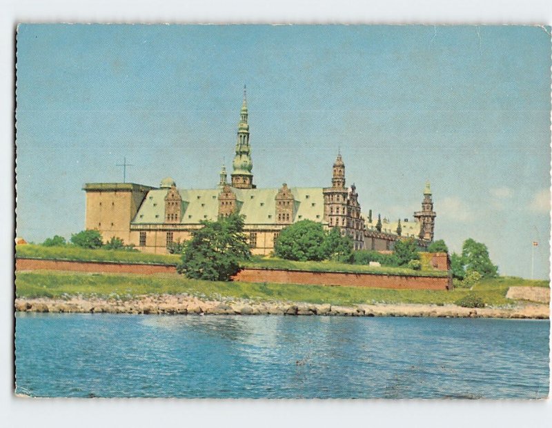 Postcard Kronborg Castle, Helsingør, Denmark