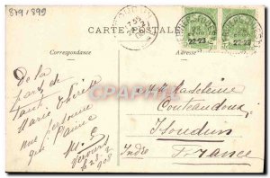 Old Postcard Verviers Ballon Dirigeale Garden of Ballon & # 39harmonie