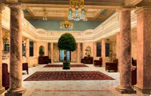 Sacramento, California - The Lobby of the Hotel Sacramento - c1908