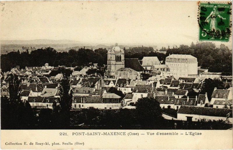 CPA Pont Sainte Maxence- Eglise FRANCE (1020455)