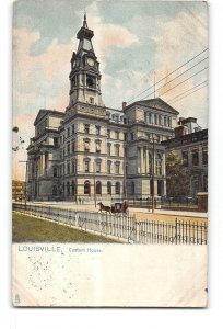 Louisville Kentucky KY Postcard 1909 Custom House