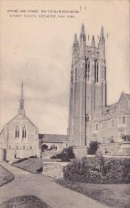 New York Rochester Chapel And Tower The Colgate Rochester Divinity School 1937