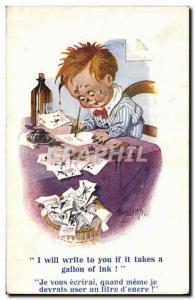  Vintage Postcard Fantasy Illustrator Child Donald Mc Gill