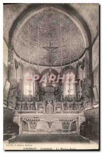 Old Postcard The Embrun Cathedral Altar