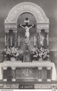 RP: OLIVET , Illinois, 1930-40s ; La Salette Seminary, Main Altar