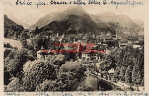 Germany, Bad Reichenhall, RPPC, City Scene, Aerial View, Photo