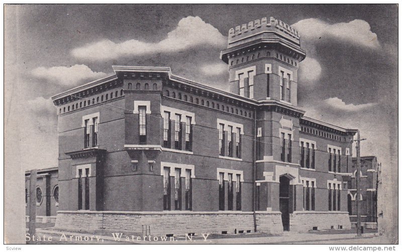 State Armory, Watertown, New York, 1900-1910s
