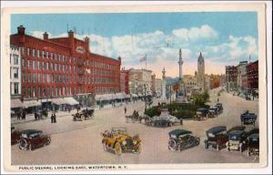 NY - Watertown. Public Square Looking East