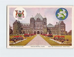 Postcard Parliament Buildings, Toronto, Canada