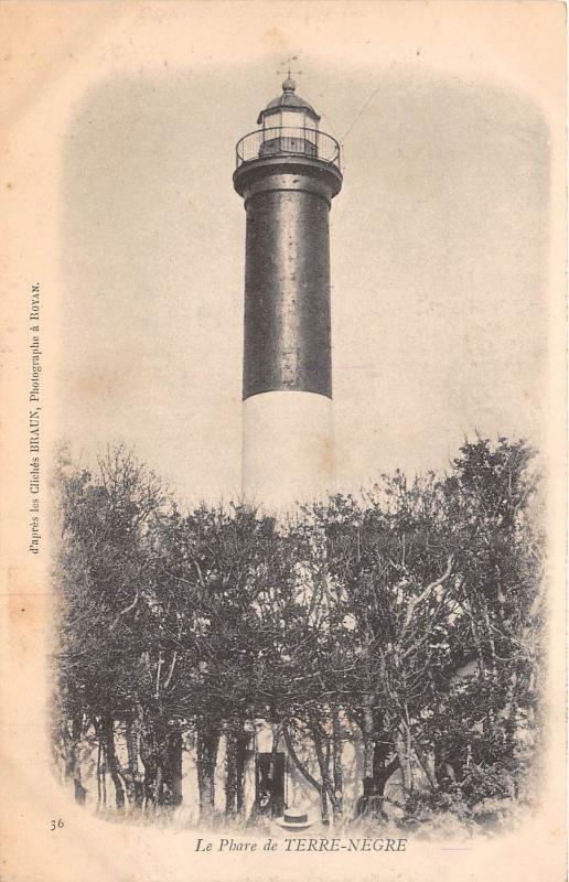 B92517 le phare de terre negre lighthouse france