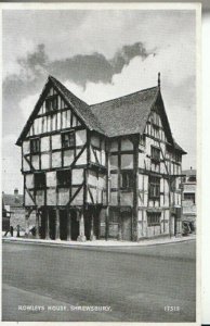 Shropshire Postcard - Rowleys House - Shrewsbury - Ref 9393A