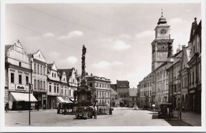 Czech Republic Jezerni Mesto Trebon Jezerní Vintage RPPC C107