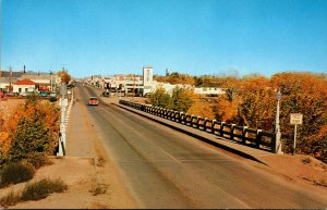 New Mexico Highway Entering Santa Rosa