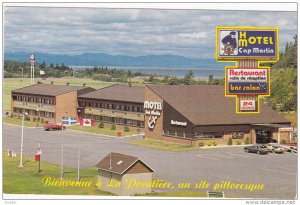 Hotel-Motel CAP MARTIN , La Pocatiere , Quebec , Canada , 60-70s
