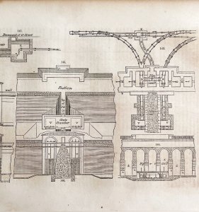 Aqueduct Croton Machine Woodcut 1852 Victorian Industrial Print Engines 5 DWS1A