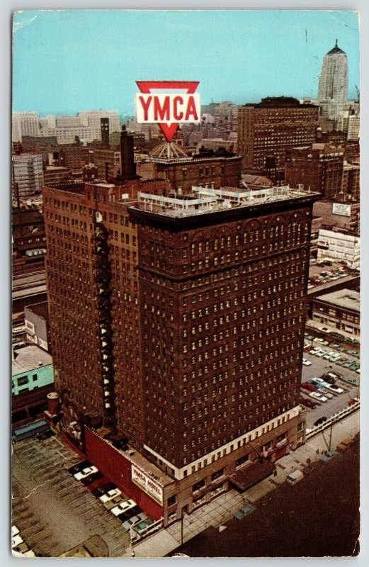 Chicago Illinois~South Wabash Ave~YMCA Roadside Motel~Cafeteria~Laundromat~1950s 