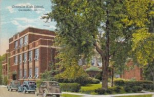 Illinois Centralia High School 1941 Curteich