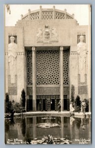 PHILADELPHIA SESQUI CENT. EXPO PA BUILDING ANTIQUE REAL PHOTO POSTCARD RPPC