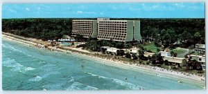 HILTON HEAD ISLAND, Palmetto Dunes SC ~ HYATT HOTEL 3½x8¼ Postcard 1977