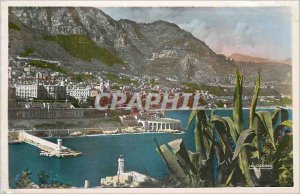 Modern Postcard Monte Carlo L'Entree du Port