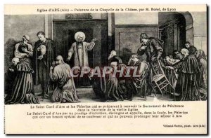 Postcard Ancient Church of & # 39ars painting of the chapel of hunting by M B...