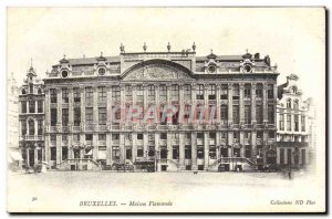Old Postcard Brussels Flemish House