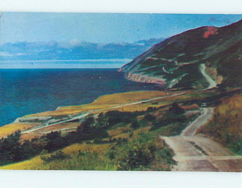 Unused Pre-1980 TOWN VIEW SCENE Cabot Trail - Cape Breton Island NS p7984-22