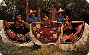 TEHUANTEPEC, Mexico  FOLKLORE DANCE Marta Perez Martinez~Grupo Bonampak Postcard