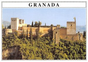 Vista General De La Alhambra , Granada  