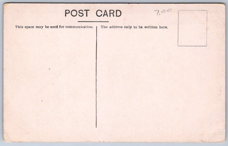 K45/ La Junta Colorado Postcard c1910 High School Building 511