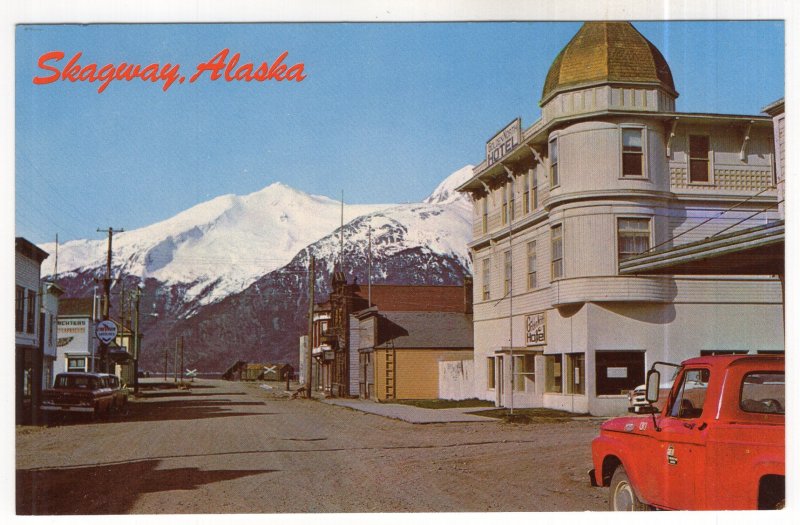 Skagway, Alaska, The Golden North Hotel on Main Street