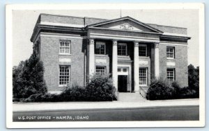 NAMPA, ID Idaho ~ Canyon County ~  U.S. POST OFFICE  c1940s  Postcard