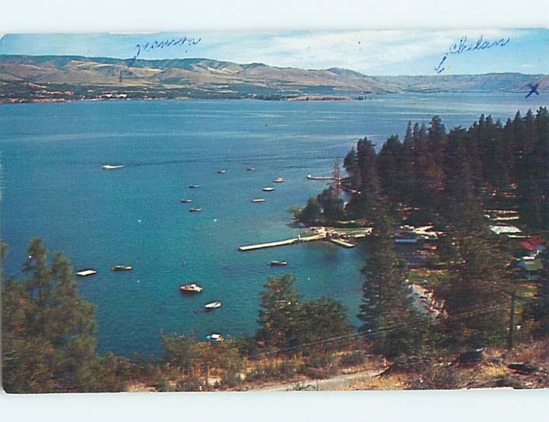 Pre-1980 LAKE SCENE Lake Chelan - Manson Washington WA hp6370