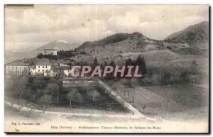 Old Postcard Die Establishment of softwood thermo Salieres les Bains