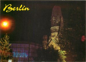 Germany Berlin Kaiser Wilhelm Gedachtniskirche  Postcard