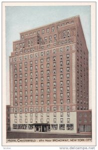 Hotel Chesterfield, Broadway, New York City, New York, 00-10´s