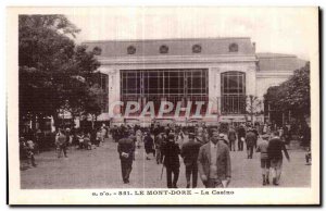 Old Postcard Le Mont Dore Casino