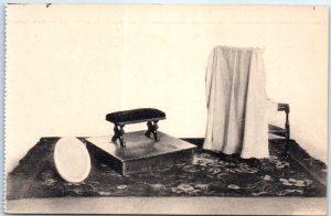 Postcard - Chair/Cloth/Stool/Carpet/Vintage/Old