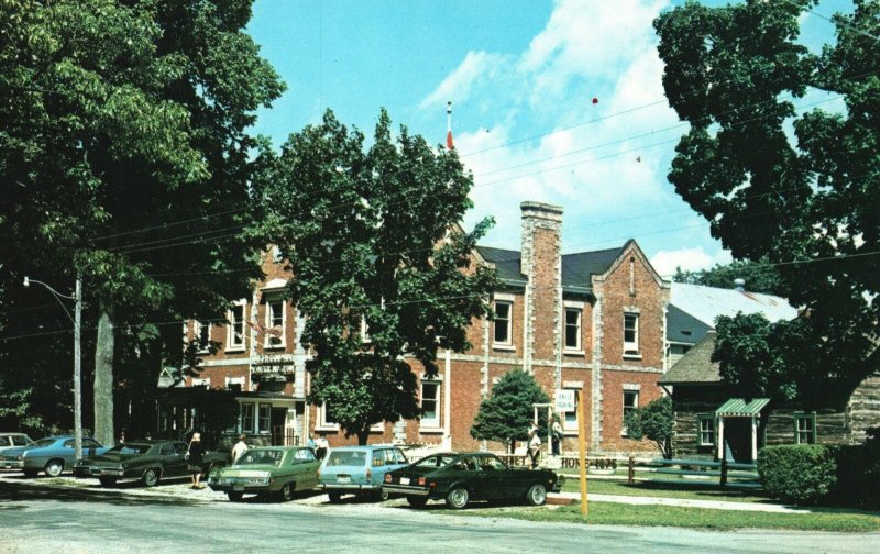 Vintage Postcard The Pioneer Museum In Goderich Ontario Canada Pub By M Campbell