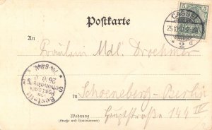 A627 Germany 1901 Kassel Wilhelmshoehe Cascaden Waterfall postcard