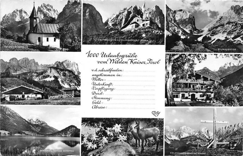 B55925 Wilden Kaiser Tirol multiviews austria