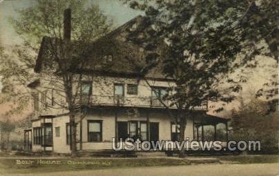 Bolt House in Geneseo, New York