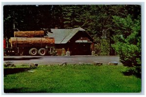 Union Creek Oregon OR Postcard Beckie's Cafe Exterior View c1960 Vintage Antique